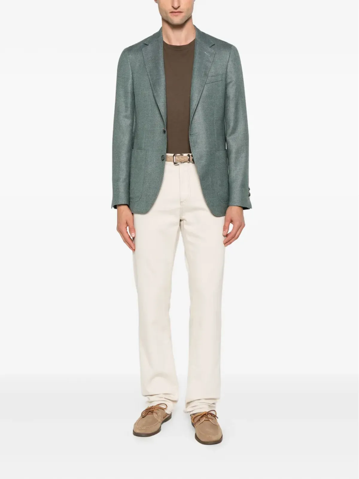 Canali ストレートレッグデニムジーンズ - 画像2