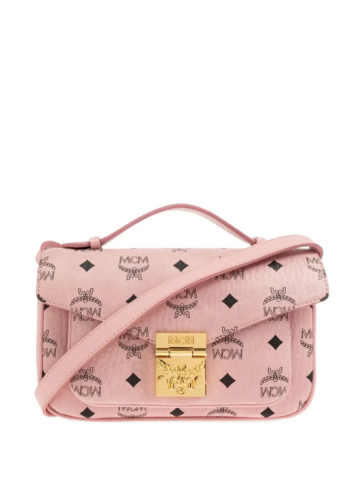 MCM モノグラム フラップ クロスボディバッグ - 画像1