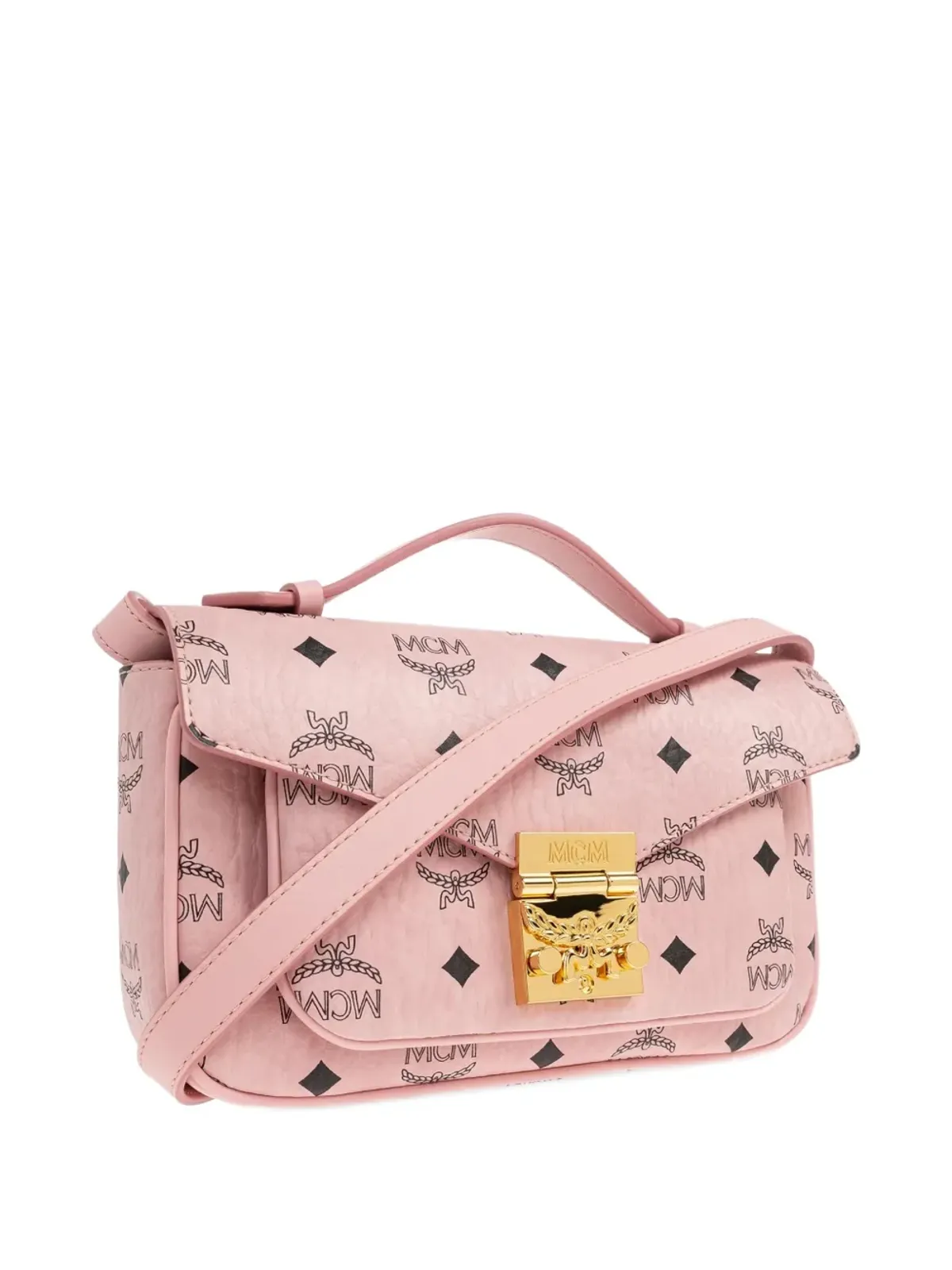 MCM モノグラム フラップ クロスボディバッグ - 画像3