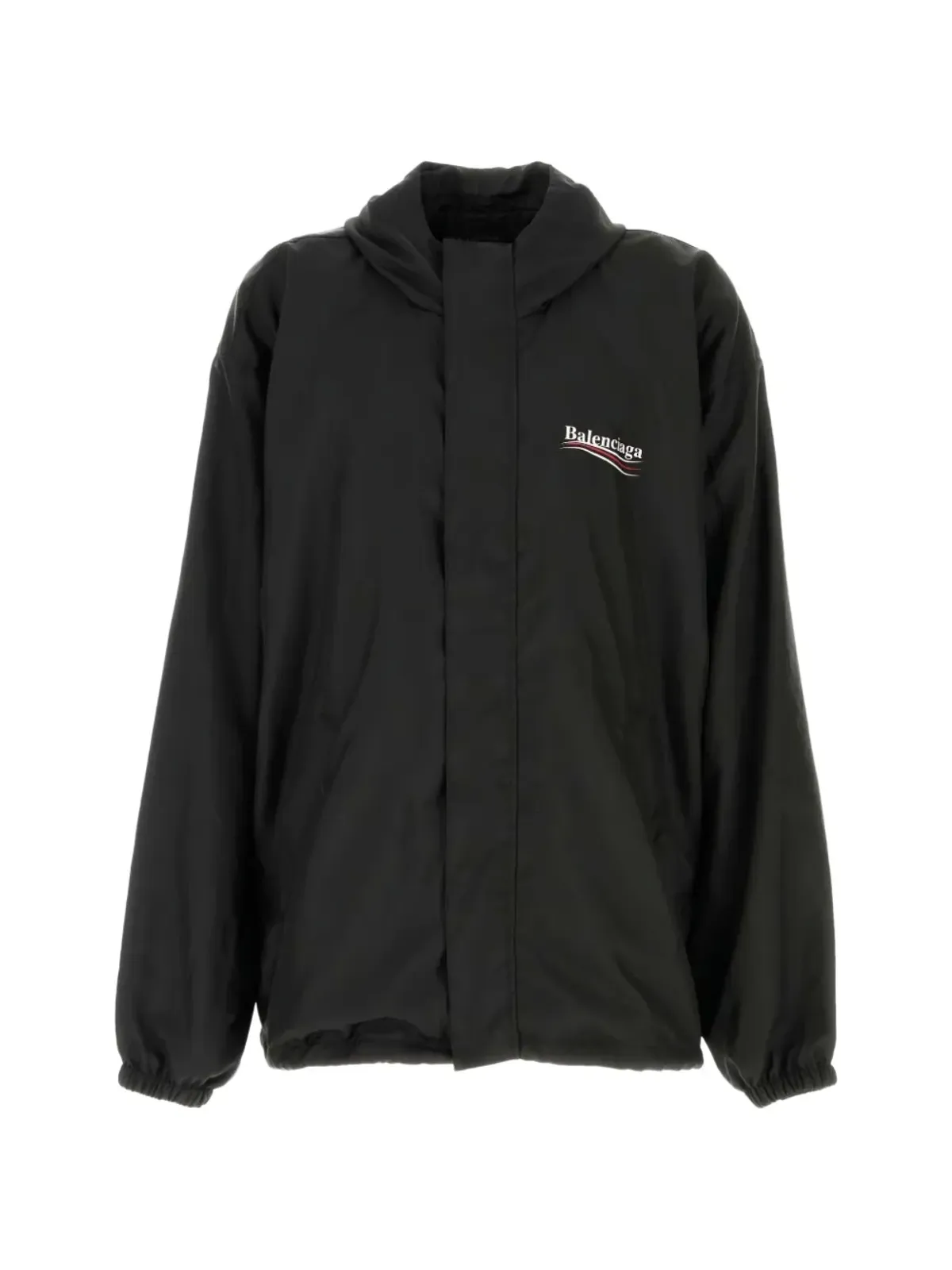Balenciaga ロゴ入りフードジャケット - 画像1
