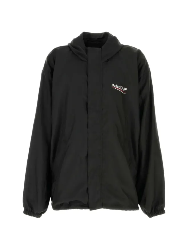 Balenciaga Balenciaga ロゴ入りフードジャケットの商品画像