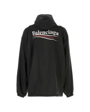 Balenciaga ロゴ入りフードジャケット - サムネイル2