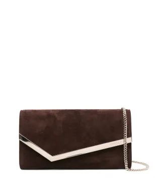 Jimmy Choo エンベロープスエードクラッチバッグ - サムネイル1