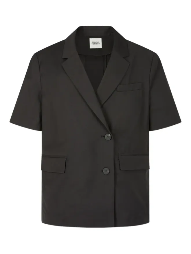 TOMBOY TOMBOY 半袖ラペル付きオーバーサイズジャケットの商品画像
