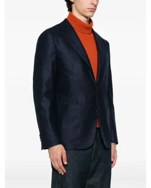 Canali ツーボタン ウール ブレザー - サムネイル3
