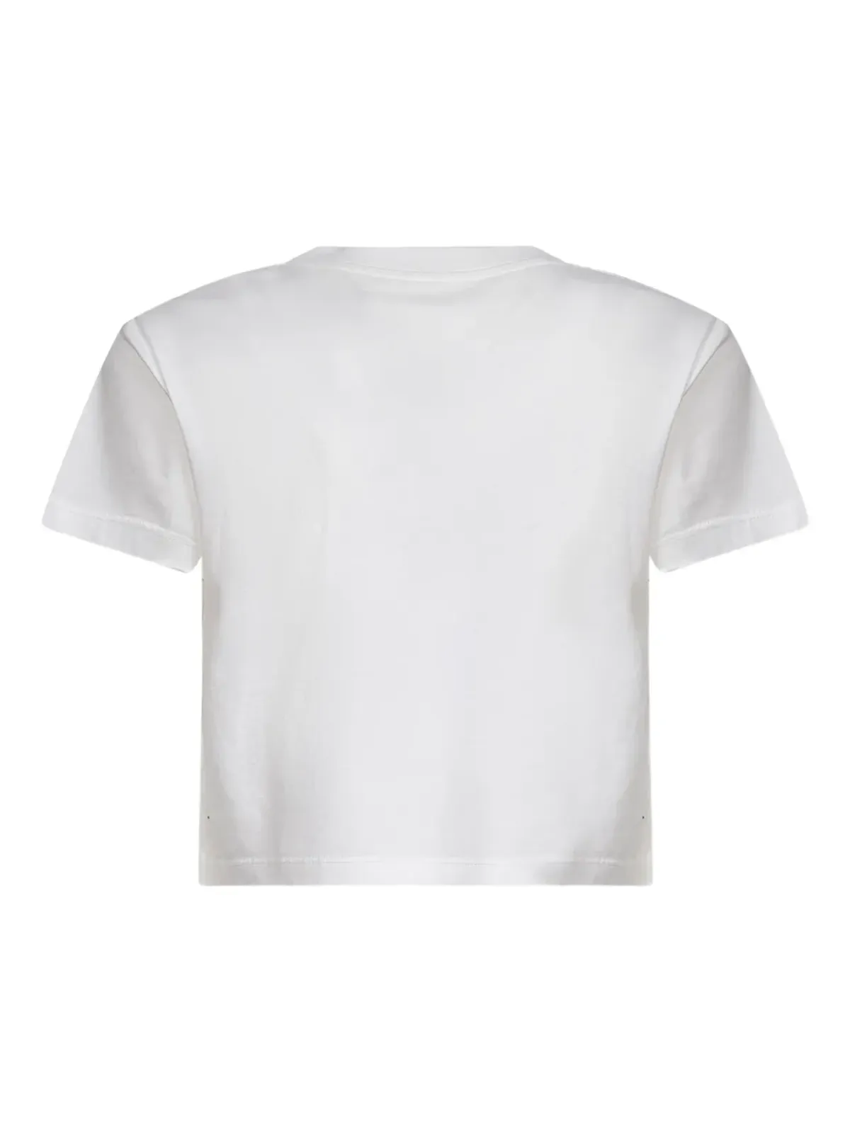 MM6 Maison Margiela ナンバーズモチーフ クロップド Tシャツ - 画像2
