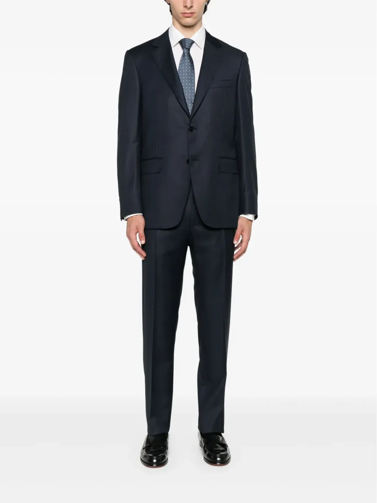 Canali ツーボタン・スーツ - 画像2