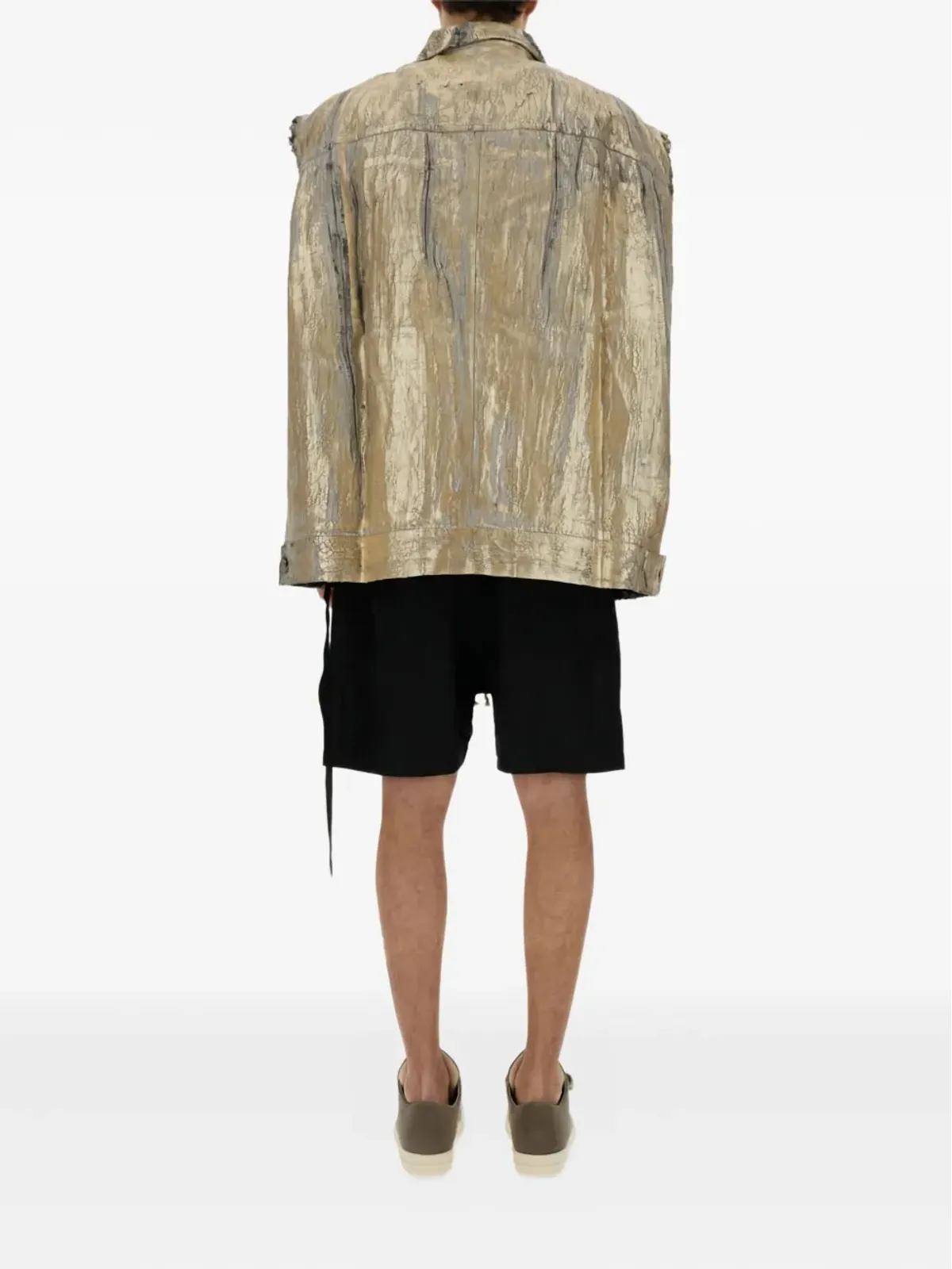 Rick Owens DRKSHDW ジャンボコットンジレ（ゴールド） - 画像3