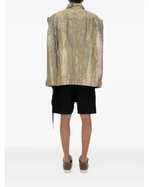 Rick Owens DRKSHDW ジャンボコットンジレ（ゴールド） - サムネイル3