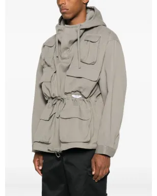 WTAPS マルチポケットフーディ グレー - サムネイル3