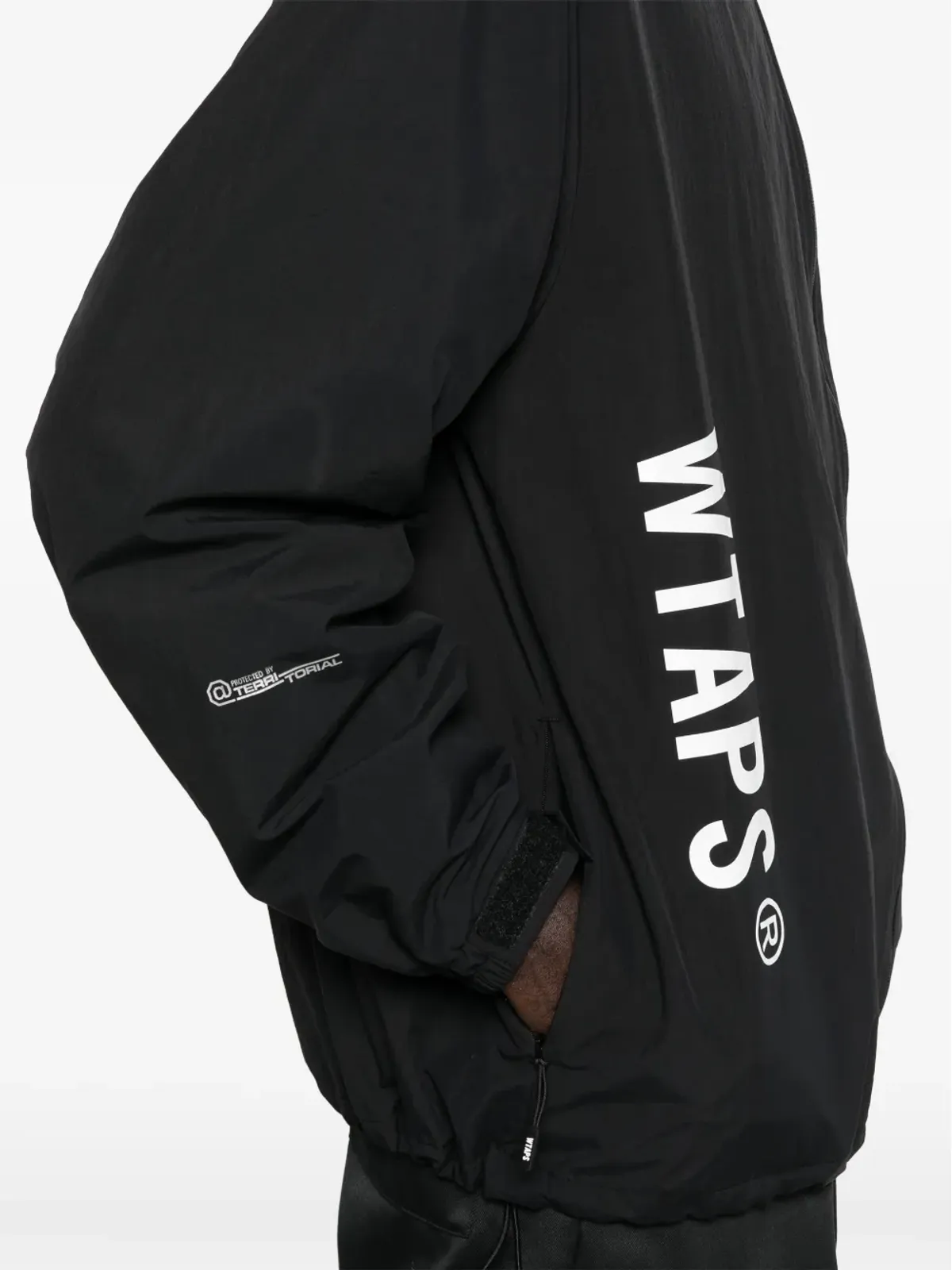 WTAPS ロゴプリント ウィンドブレーカー - 画像5