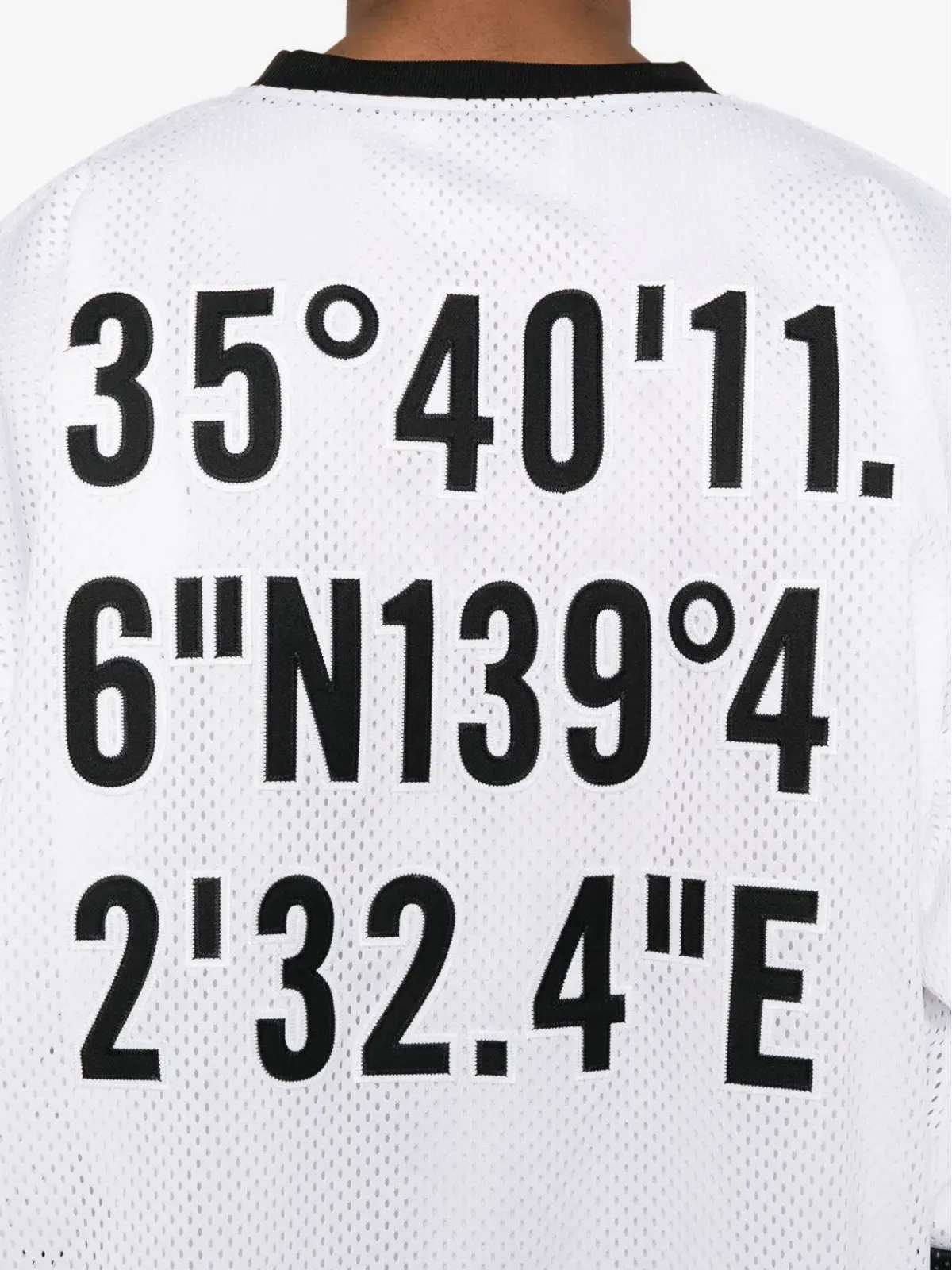 WTAPS Netminder ロゴ入りストライプディテール Tシャツ - 画像5