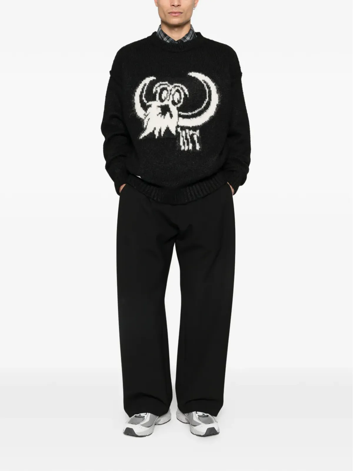 WTAPS グラフィック クルーネック セーター - 画像2