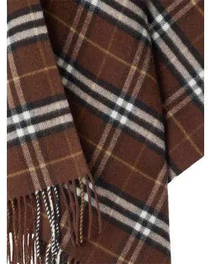 Burberry タータンチェックケープ - Brown - サムネイル2
