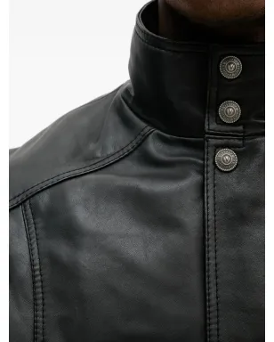 Versace Jeans Couture ボタン留めレザー ベスト - サムネイル3