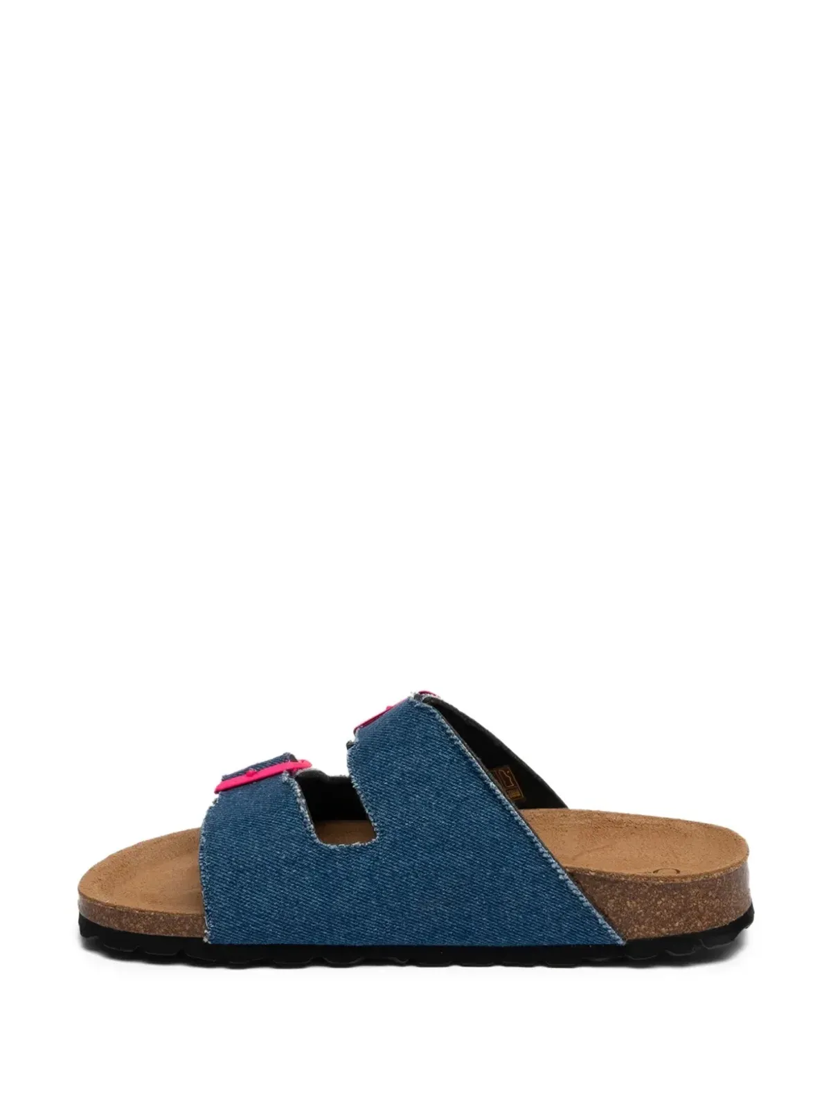 MC2 Saint Barth バックル留めデニムサンダル - ブルー - 画像3
