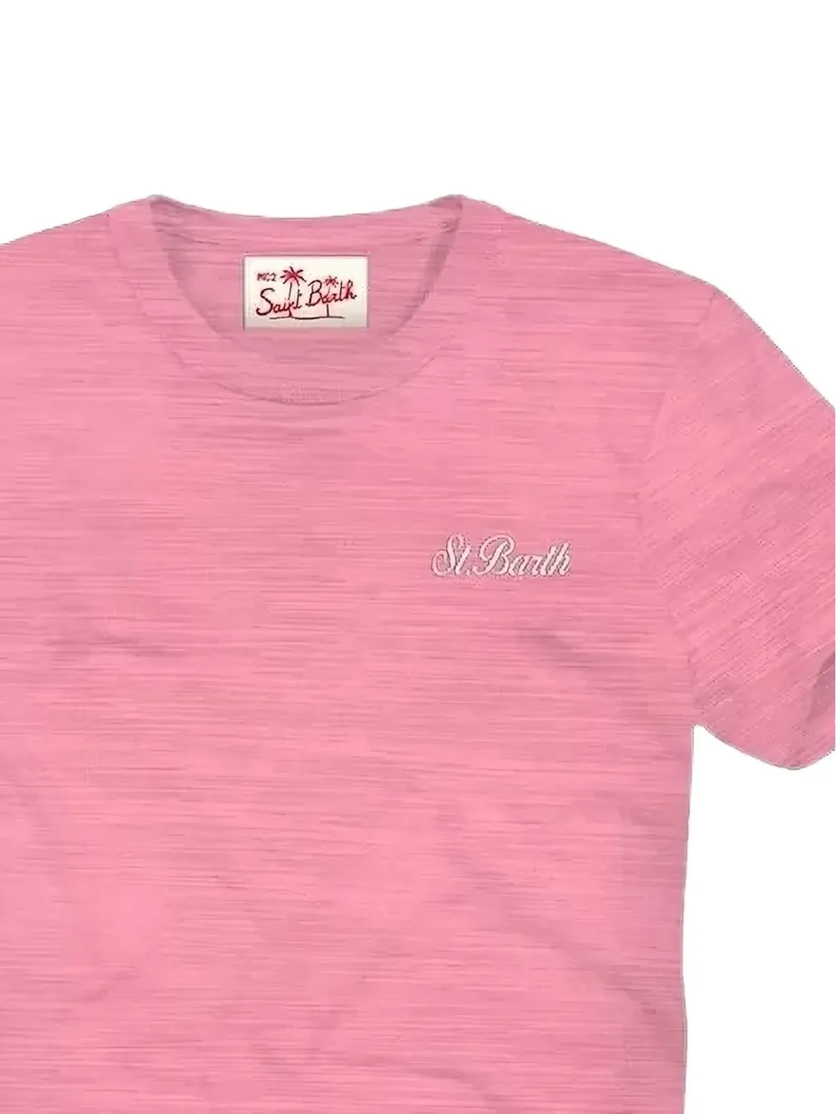 MC2 Saint Barth 刺繍ディテールTシャツ - ピンク - 画像2