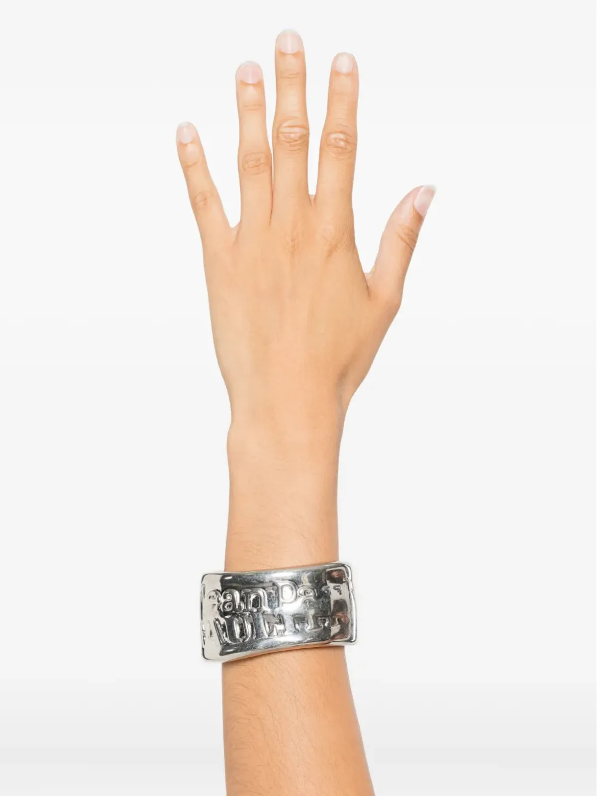 Jean Paul Gaultier 刻印ロゴ ブレスレット - Silver - 画像2