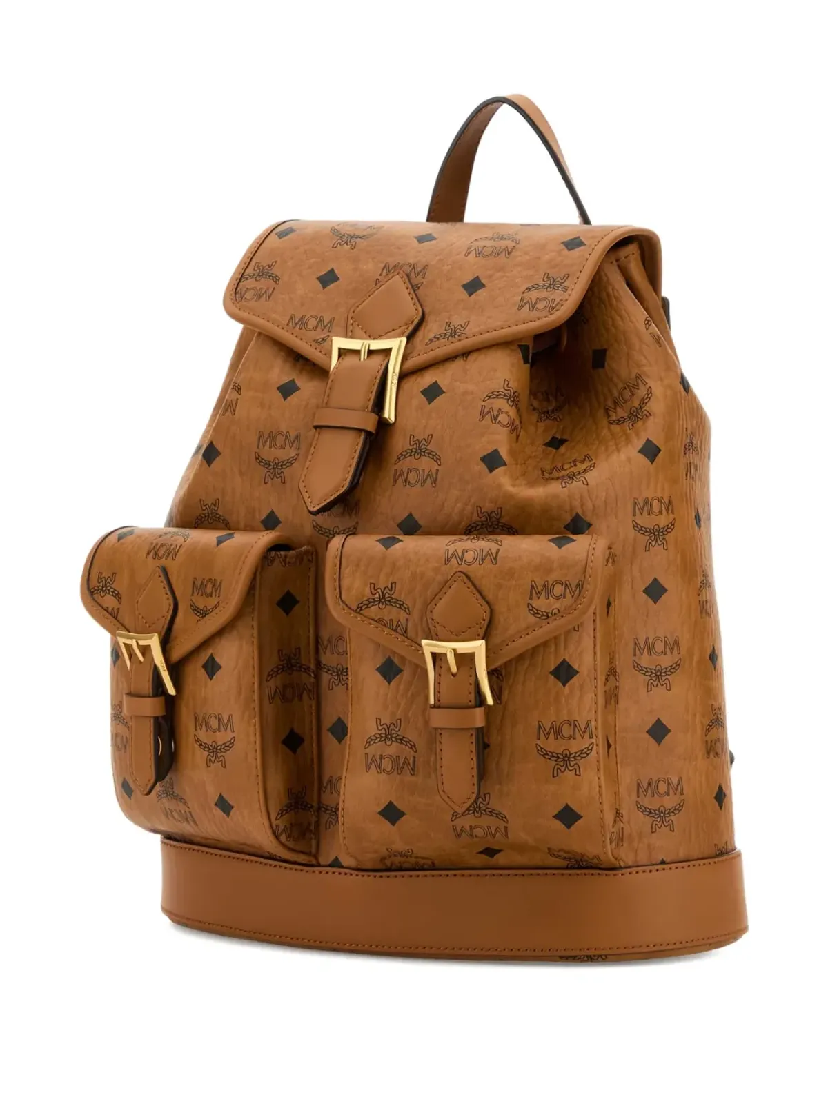 MCM アーレン モノグラムプリント バックパック - ブラウン - 画像3