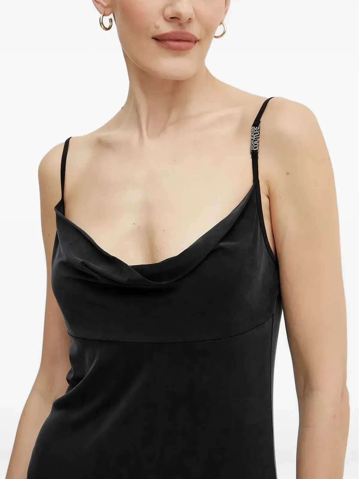 Versace Jeans Couture カウルネックストラップドレス - 画像3