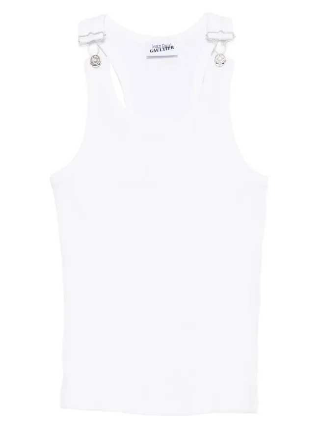 Jean Paul Gaultier Jean Paul Gaultier リブ編みタンクトップの商品画像