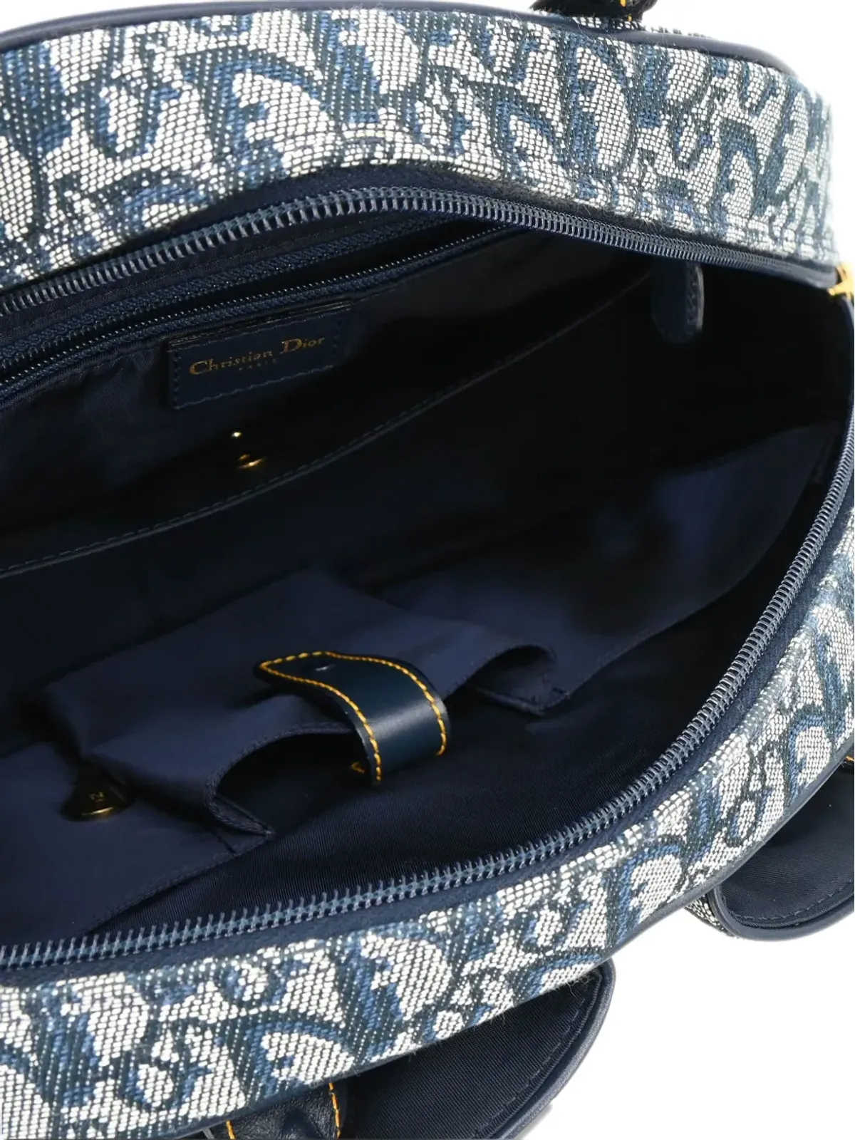 Christian Dior Pre-Owned 2001 トロッター ハンドバッグ - ブルー - 画像3