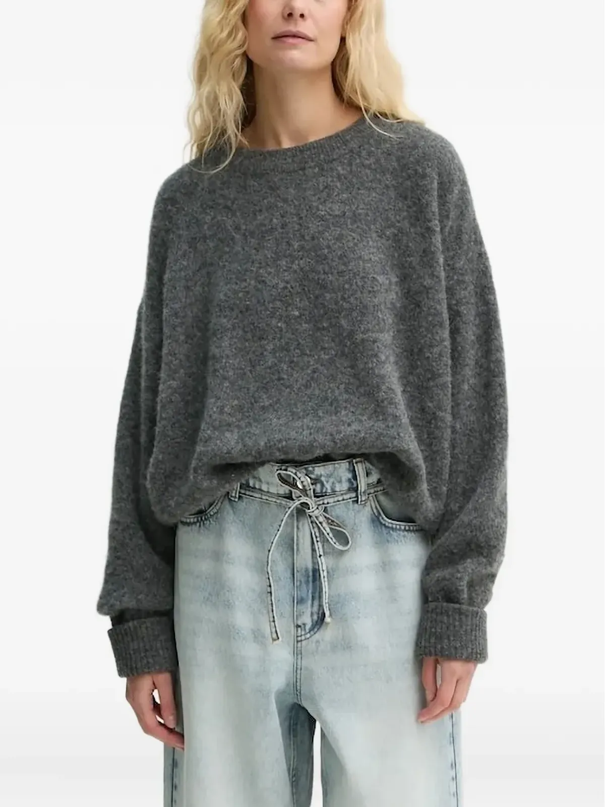 American Vintage 長袖クルーネックセーター - グレー - 画像1