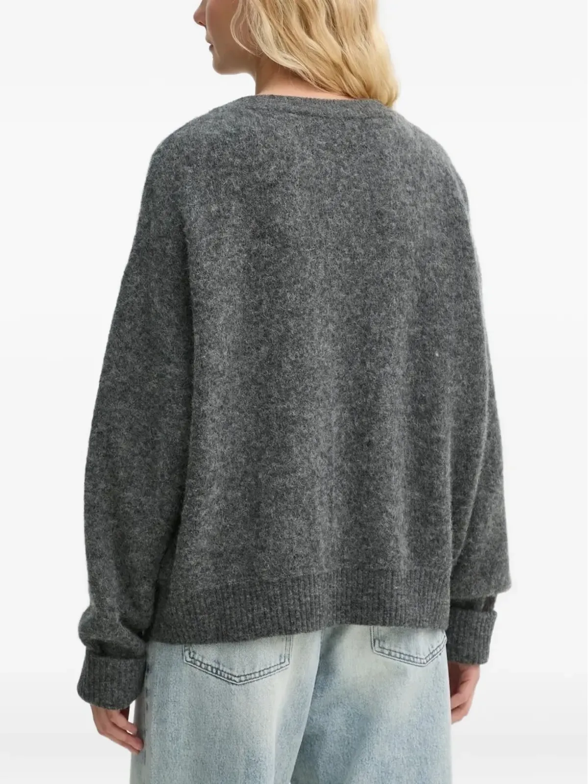 American Vintage 長袖クルーネックセーター - グレー - 画像2