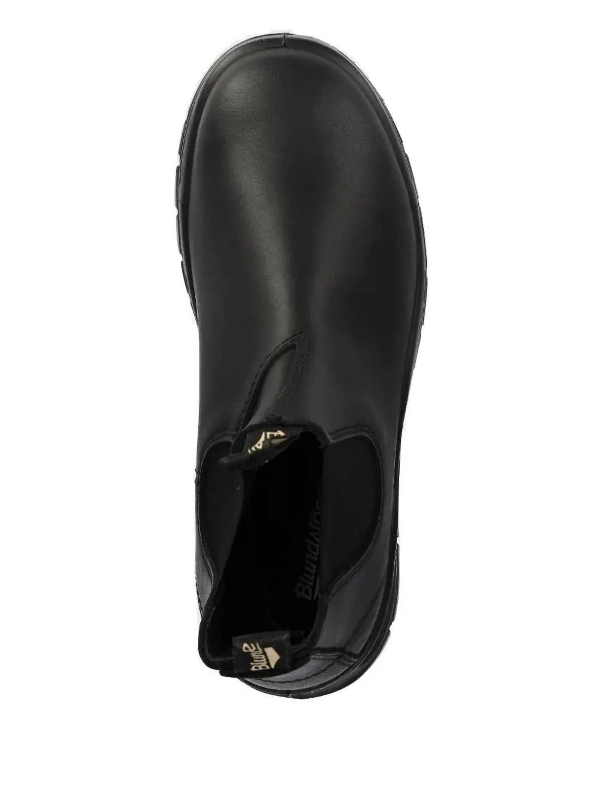 Blundstone エラスティックパネル ラグソール チェルシーブーツ ブラック - 画像2