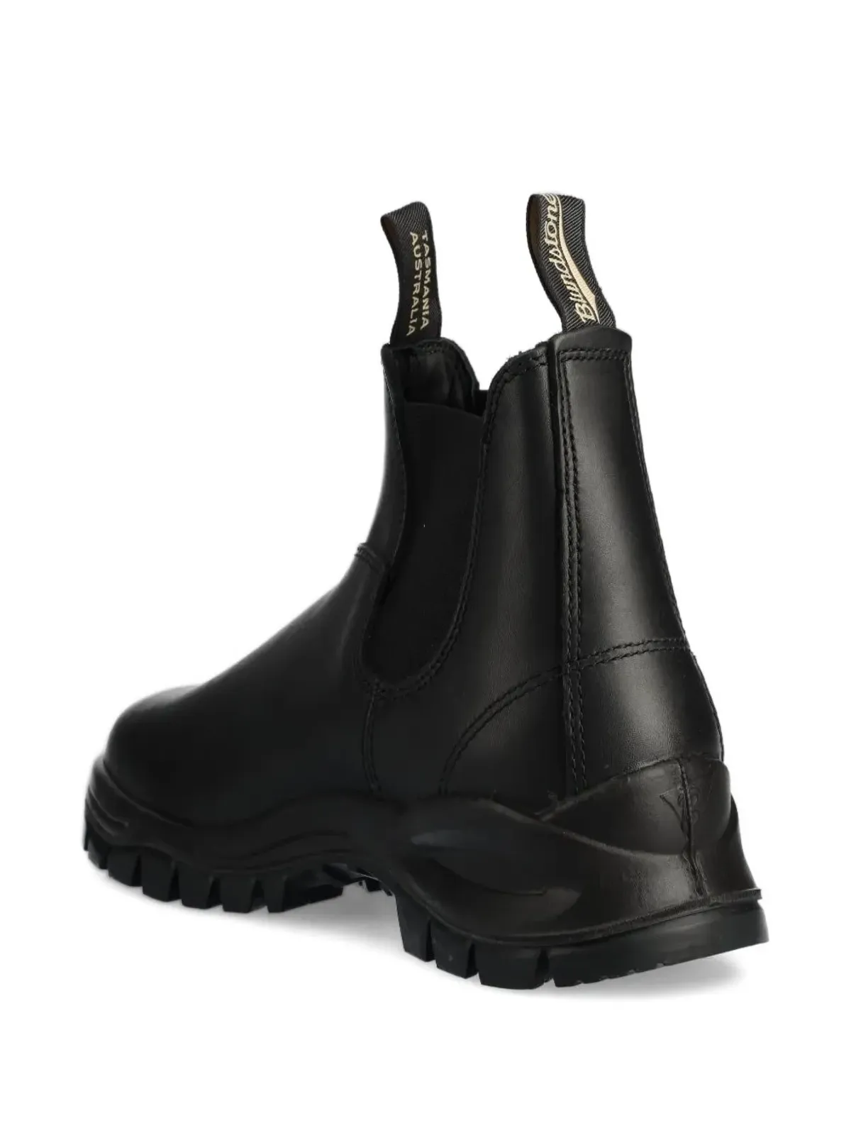 Blundstone エラスティックパネル ラグソール チェルシーブーツ ブラック - 画像3