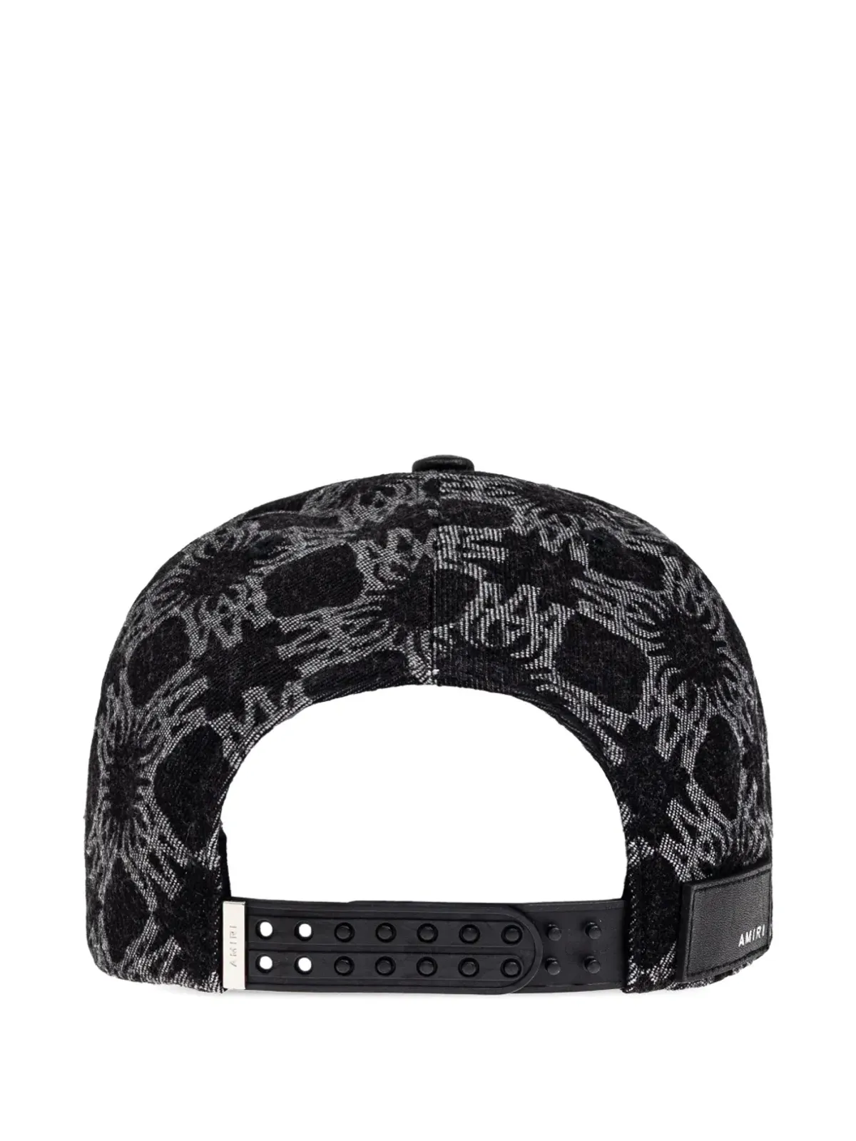AMIRI モノグラムロゴ ベースボールキャップ ブラック - 画像2