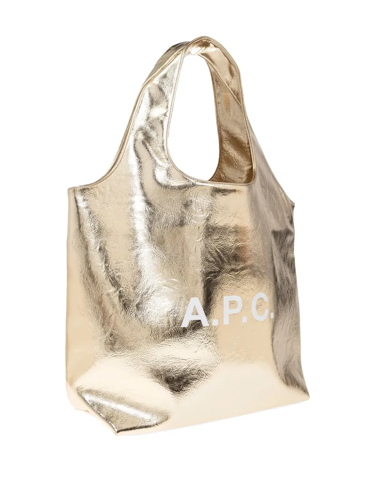 A.P.C Ninon メタリック トートバッグ - 画像5