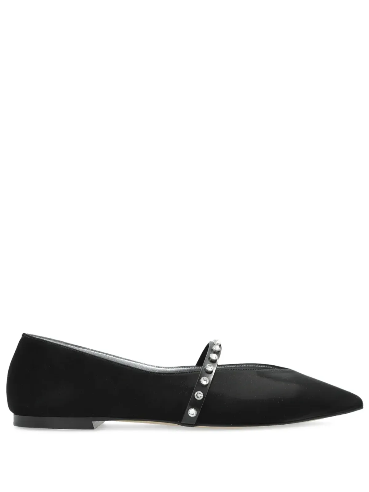 Alexander McQueen スタッドディテイング バレエフラット - 画像1