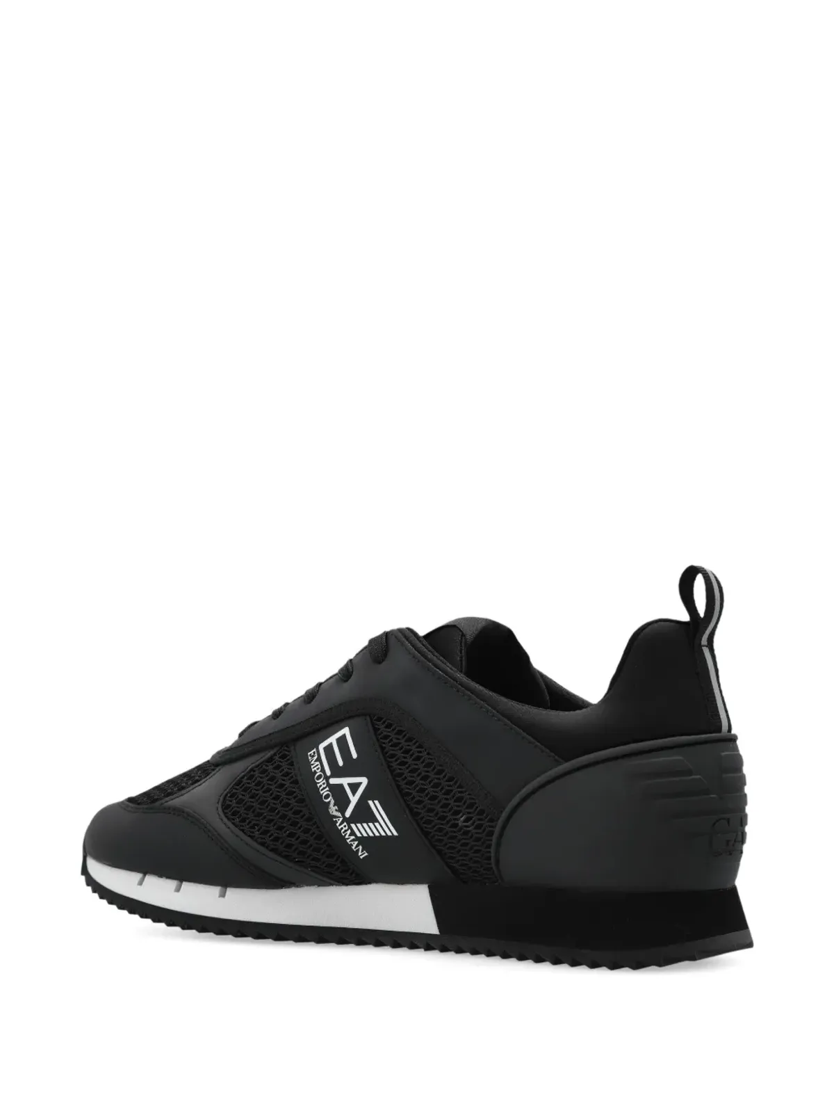 Ea7 Emporio Armani ロゴ入りレースアップスニーカー - 画像3