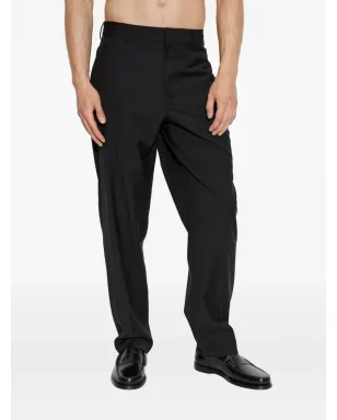 Emporio Armani ヴァージンウールのストレートレッグパンツ - サムネイル3
