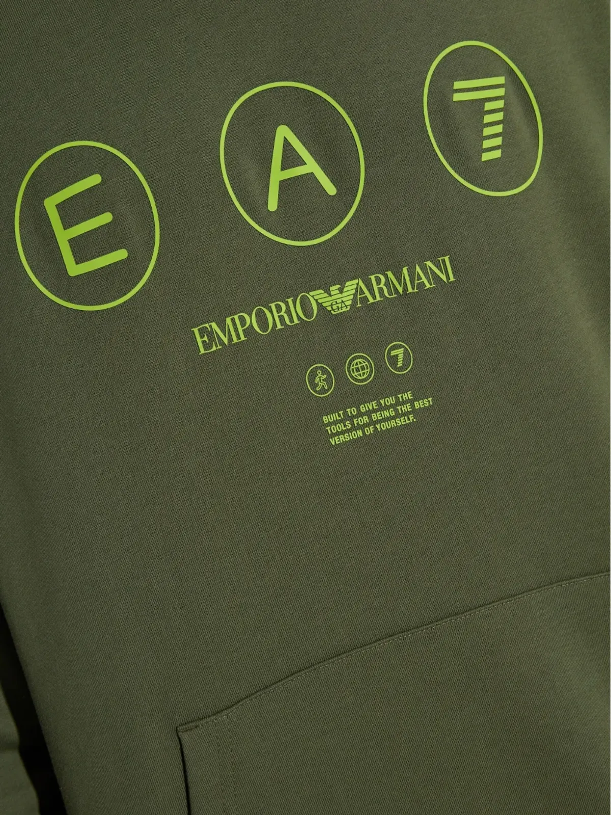 Ea7 Emporio Armani ロゴプリント フーディ - 画像5