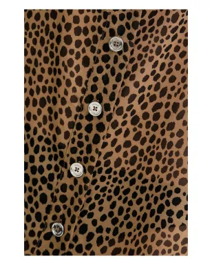 Michael Michael Kors レオパード柄ボタンブラウス - サムネイル4