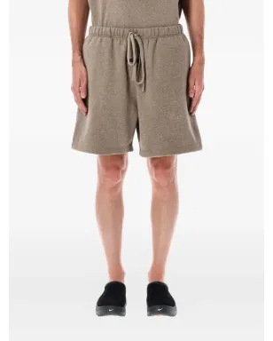 FEAR OF GOD ESSENTIALS ドローコード付きフリース トラックショーツ - Brown - サムネイル1