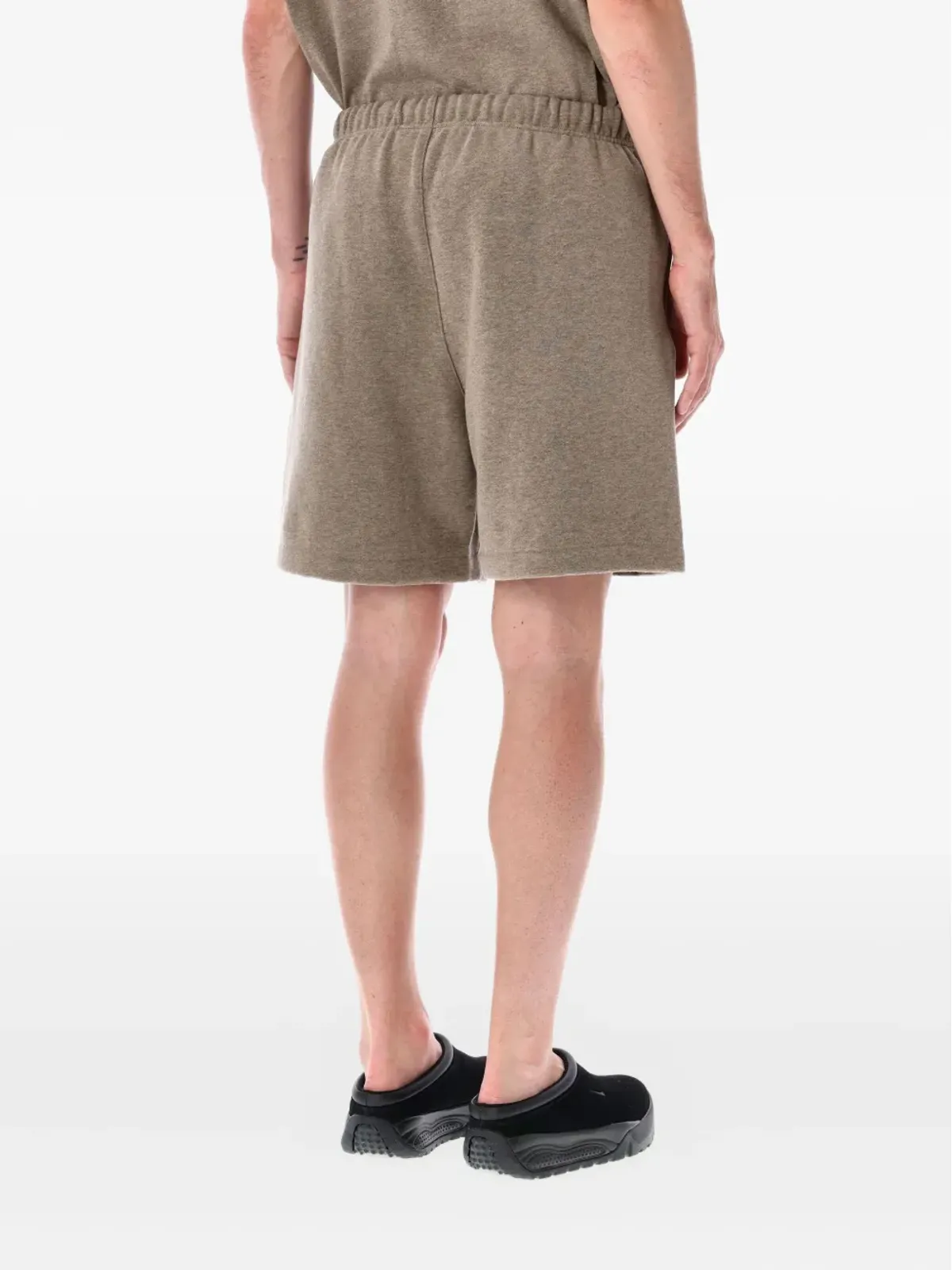 FEAR OF GOD ESSENTIALS ドローコード付きフリース トラックショーツ - Brown - 画像2