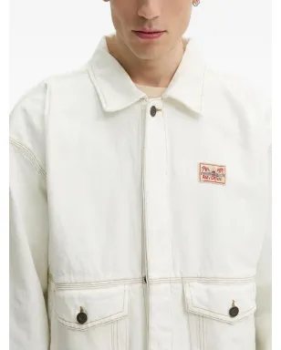 American Vintage パッチポケット付きデニムジャケット - サムネイル4