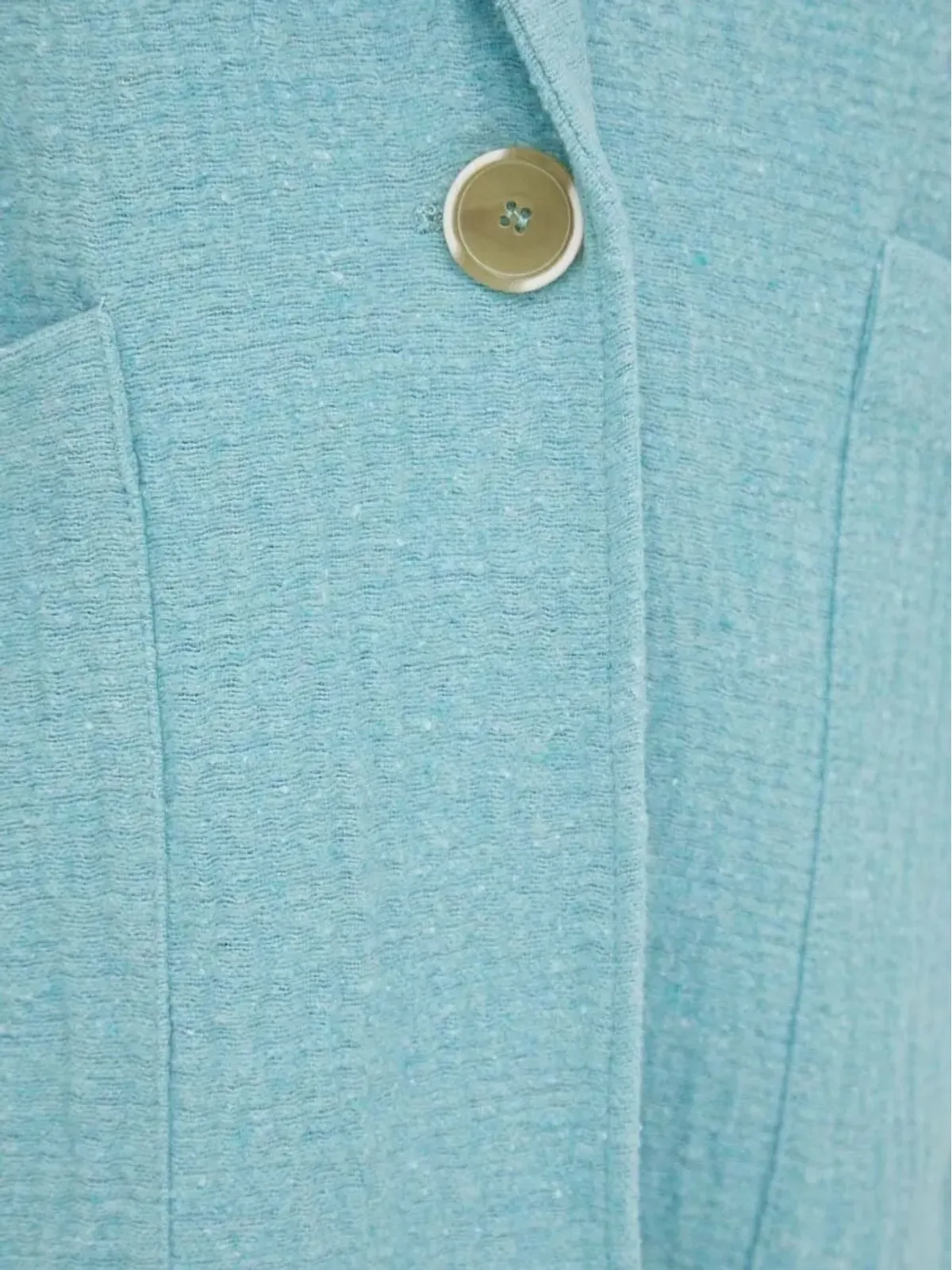American Vintage パッチポケット付きシングルブレストコート - 画像4
