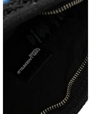 Karl Lagerfeld Jeans ビーズ入りニットショルダーバッグ - サムネイル2