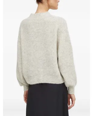 American Vintage East ribbed balloon-sleeve jumper - サムネイル3