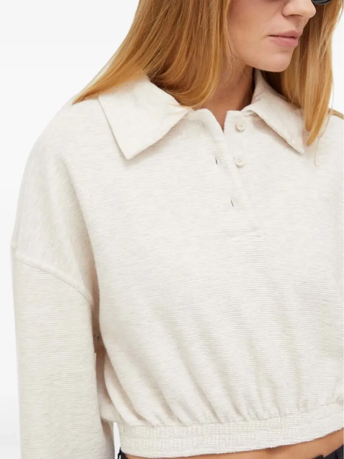 American Vintage ポロネック クロップトップ - 画像4