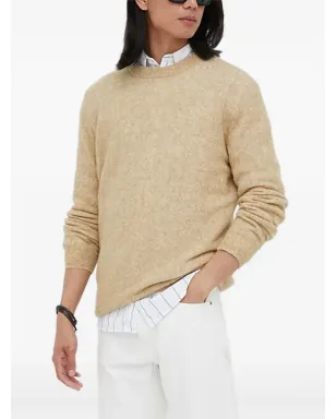 American Vintage Razpark brushed crew neck jumper - サムネイル1