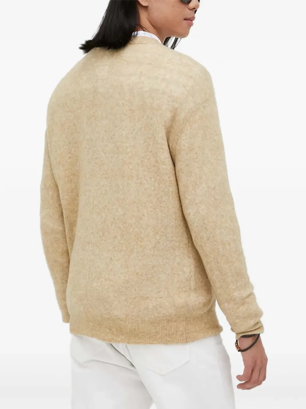 American Vintage Razpark brushed crew neck jumper - 画像2