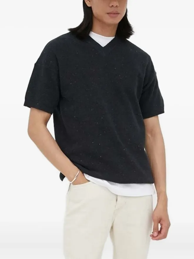American Vintage American Vintage スペックルドVネックセーターの商品画像