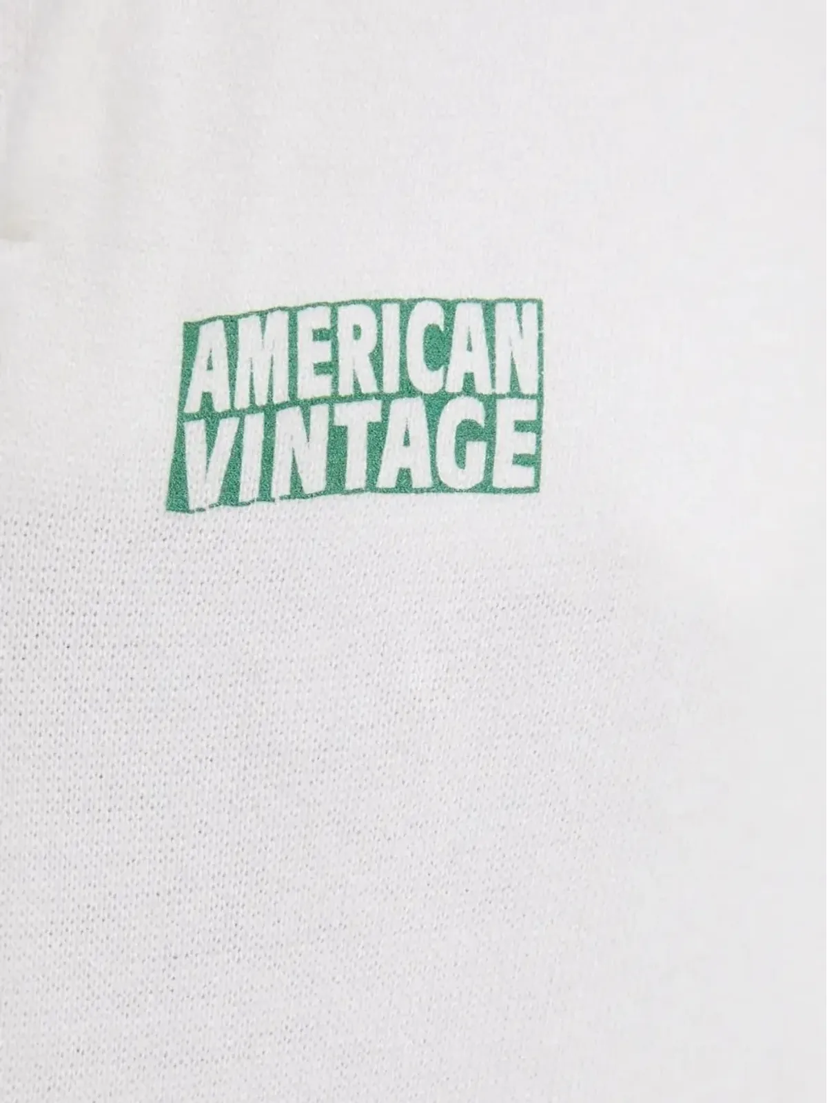 American Vintage ロゴ刺繍入りスウェットパンツ - 画像3