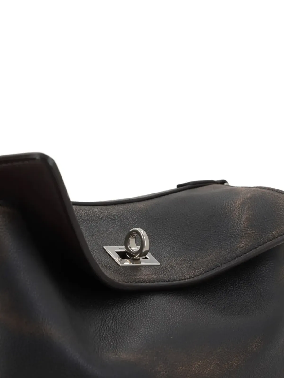 Balenciaga ロデオ レザー メッセンジャーバッグ - 画像4