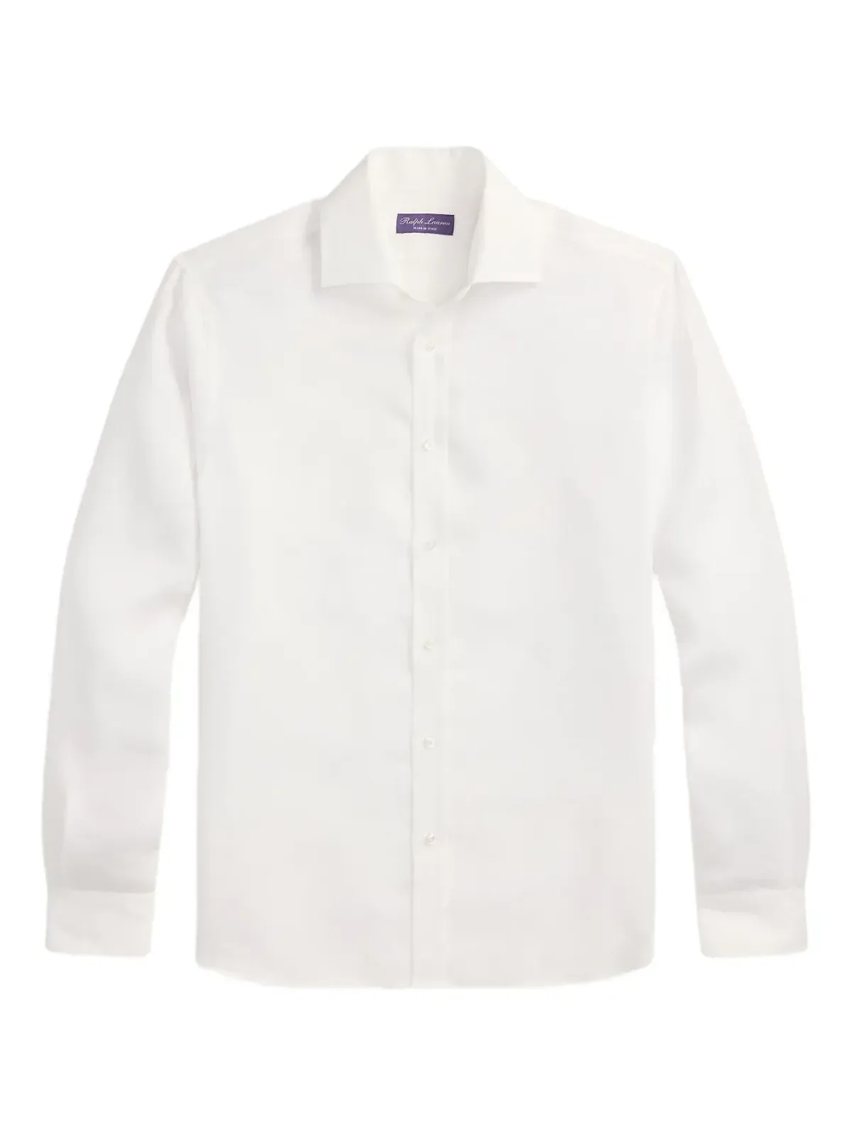 Ralph Lauren Purple Label 長袖ボタンアップシャツ（ホワイト） - 画像2